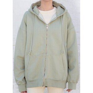 Brandy Melville Christy Hoodie Green